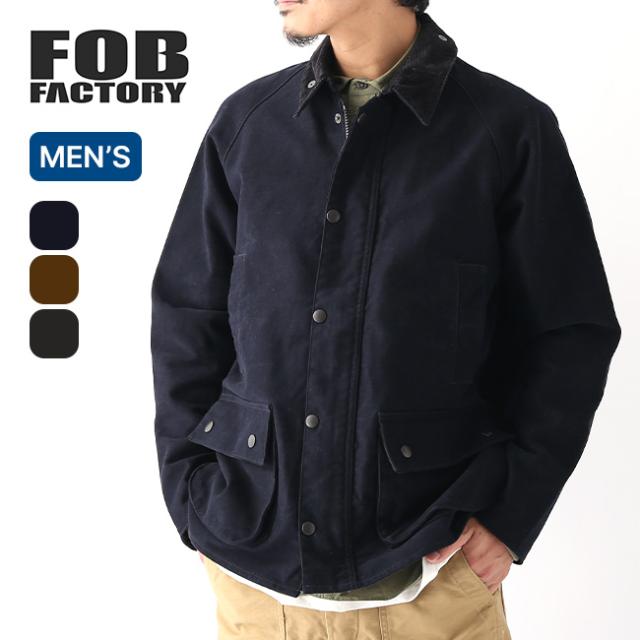 FOB FACTORY エフオービーファクトリー モールスキンライディングジャケット F2361