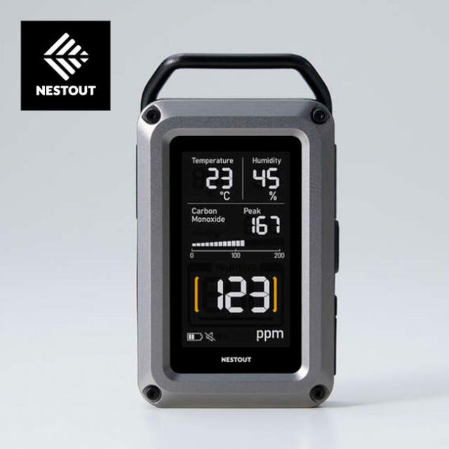 NESTOUT ネストアウト 一酸化炭素アラーム 3in1 OD-NESTCOM1BK