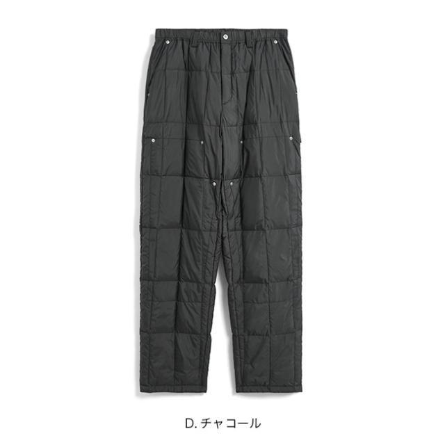TAION タイオン ワーク ペインター ダウンパンツ ユニセックス TAION-136PTWK_13
