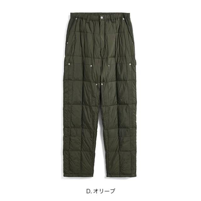 TAION タイオン ワーク ペインター ダウンパンツ ユニセックス TAION-136PTWK_14