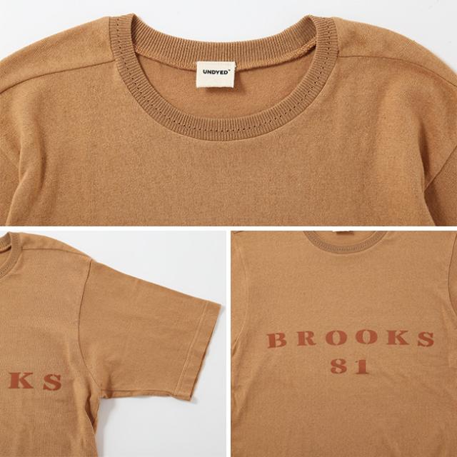 UNDYED アンダイド 18GG ニットソー S/S Tee(BROOKS81) UNS25SKT009B_2