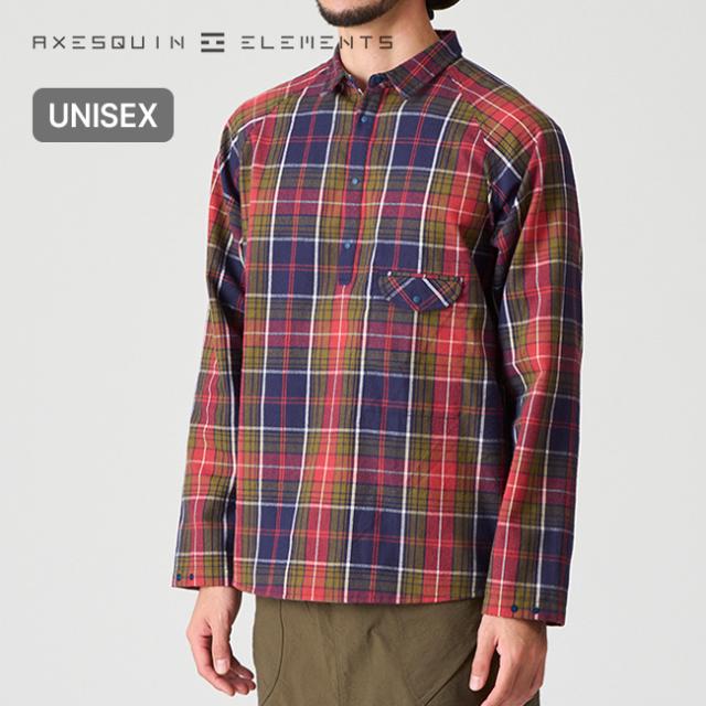 AXESQUIN ELEMENTS アクシーズクインエレメンツ タータンチェックのプルオーバーシャツ 21111