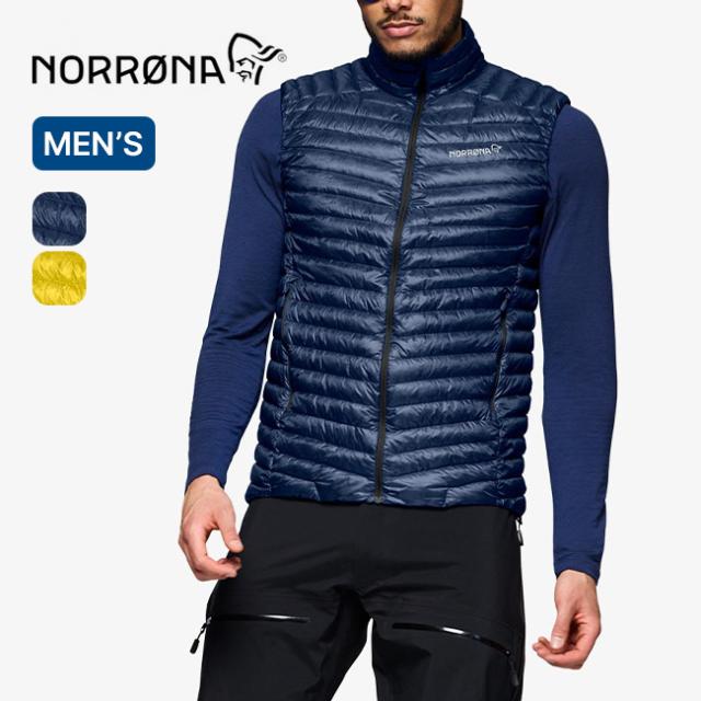 NORRONA ノローナ トロールヴェゲン ダウン800スーパーライトベスト メンズ 1615-24