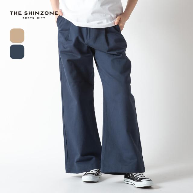 THE SHINZONE ザ シンゾーン コットンツイルワイドパンツ 26SMSPA07
