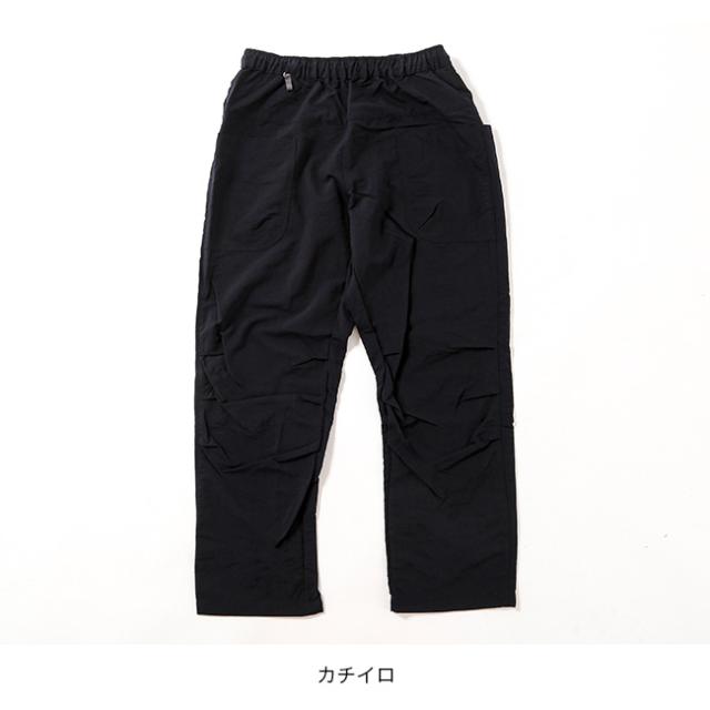 AXESQUIN ELEMENTS アクシーズクインエレメンツ タッサーナイロンのルーズパンツ 22047_11