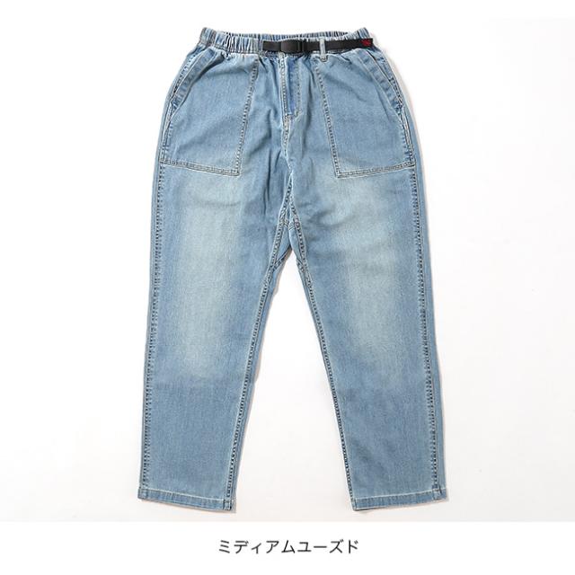 GRAMICCI グラミチ ストレッチデニムルーズテーパードリッジパンツ ユニセックス GUP6-SJP009_9