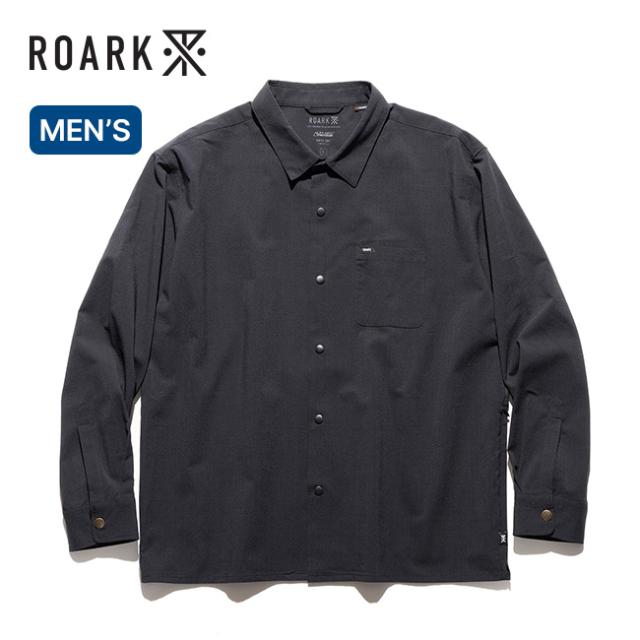 ROARK ロアーク デルタクイックドライ L/Sシャツ メンズ RLWJPD1200