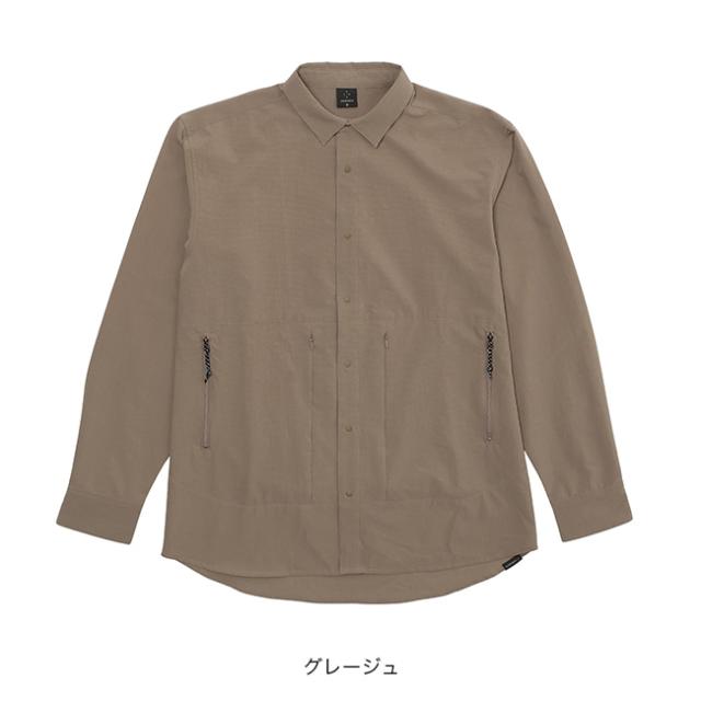 AXESQUIN アクシーズクイン LS ベンチレーションシャツ 11188_10