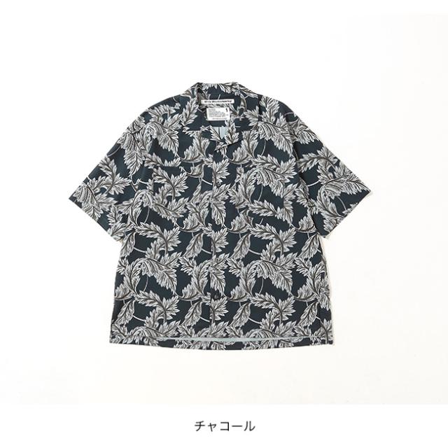 White Mountaineering ホワイトマウンテニアリング ボタニカルパターンオープンカラーシャツ WM2671115_9