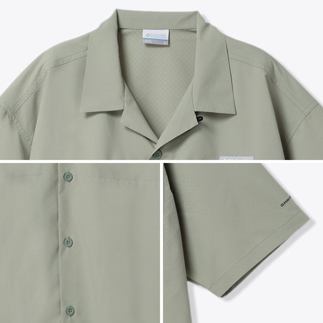 Columbia コロンビア クリスタルロックショートスリーブシャツ メンズ PG9276_1