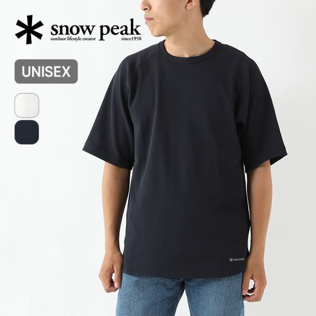 snow peak スノーピーク ドライワッフルTシャツ CS-26SU012