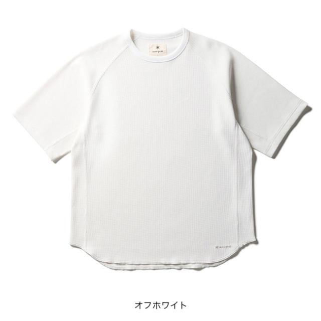 snow peak スノーピーク ドライワッフルTシャツ CS-26SU012_5