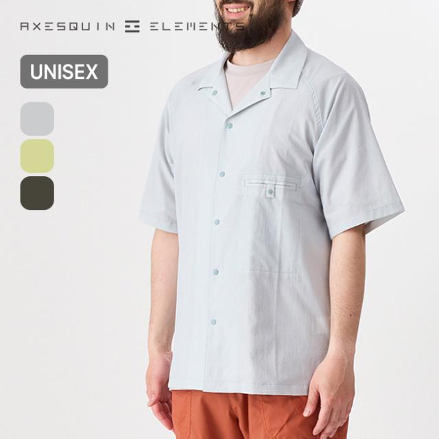 AXESQUIN ELEMENTS アクシーズクインエレメンツ 軽くて涼しい半袖シャツ 21102