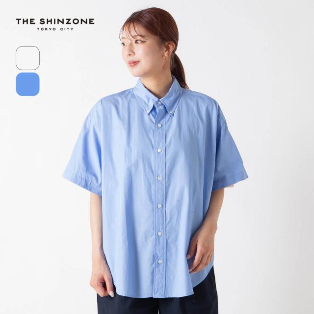 THE SHINZONE ザ シンゾーン ハーフスリーブダディシャツ 25MMSBL06