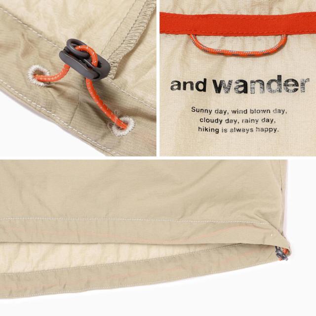 ALTRA×and wander アルトラ×アンドワンダー ベンチレーションウィンドジャケット 5746121500_10