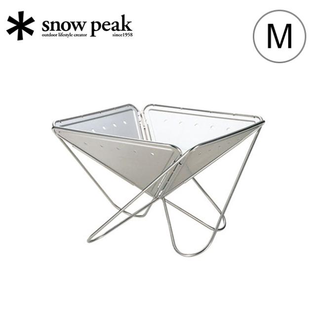 snow peak スノーピーク 焚火台 Mの通販は