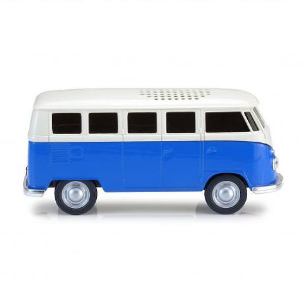 車型 Bluetooth ブルートゥース スピーカー 1963 Volkswagen T1 Bus Blue フォルクスワーゲン T1 バス ブルー ポータブル スピーカー ミの通販はau Pay マーケット たからばこ