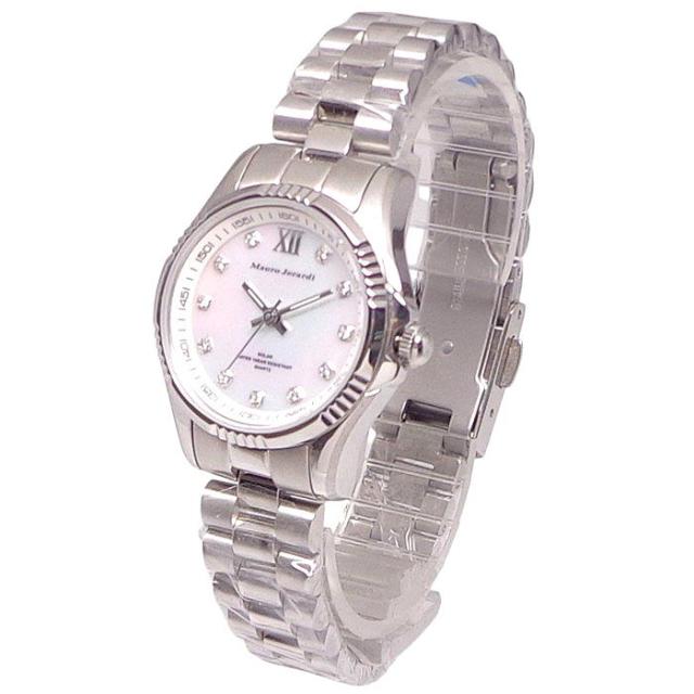 レディース 腕時計 マウロジェラルディ ソーラー 3針 女性用腕時計 レディースウォッチ MJ054-3 レディース 腕時計 ソーラー電源 SOLAR MauroJerardi MJ038-3W マウロ