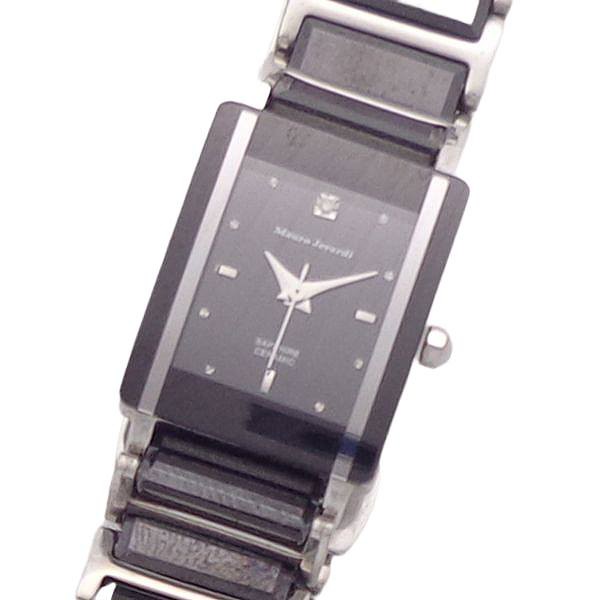 腕時計 レディース セラミックベルト MauroJerardi MJ3081-2 マウロジェラルディ セラミック サファイアガラス 角型 薄型 軽量  レディス