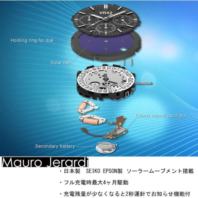 レディース 腕時計 ソーラー電源 SOLAR MauroJerardi MJ058-2 トノー型 マウロジェラルディ ステンレス 無垢 ソーラーレディス 電池交換不要 クォーツ ３針 レディース 女性 ウォッチ_9