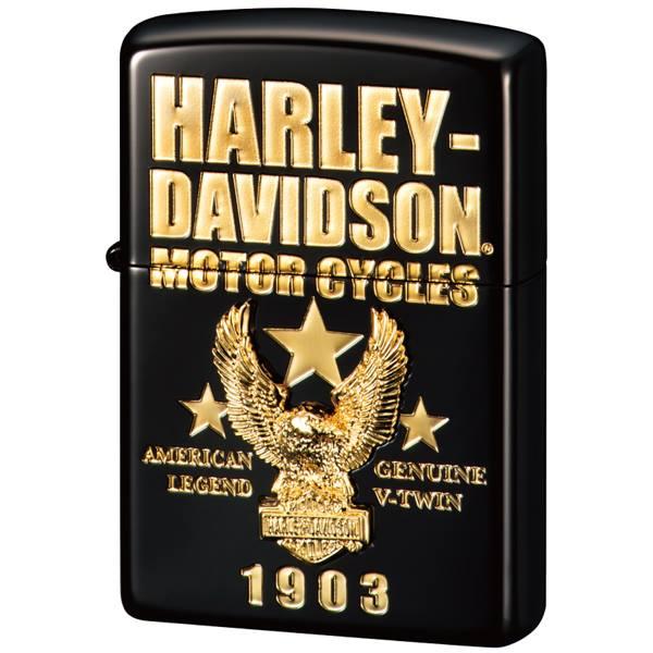 ZIPPO 喫煙具 ライター ハーレーダビットソン HDP51 送料無料 ジッポ zippo ジッポー サイドメタル HARLEY DAVIDSON オートバイ 白頭鷲 ハクトウワシ ボールドイーグル