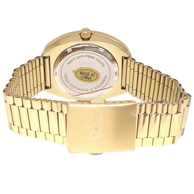 腕時計 メンズ TECHNOS テクノス T9C12-GC タングステン 3針 日付