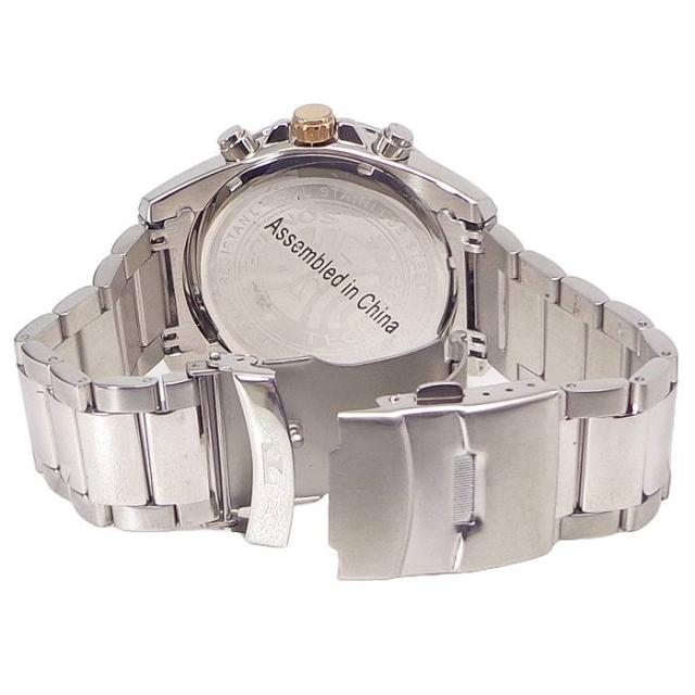 腕時計 メンズ ウォッチ テクノス TECHNOS TSM616-SB クロノグラフ CHRONOGRAPH ステンレス ベルト 送料無料 日本製ムーブ クォーツ 10気圧防水 24時間計 ストップウォッチ SEIKO社製ムーブ 機械 使用 スイス_5