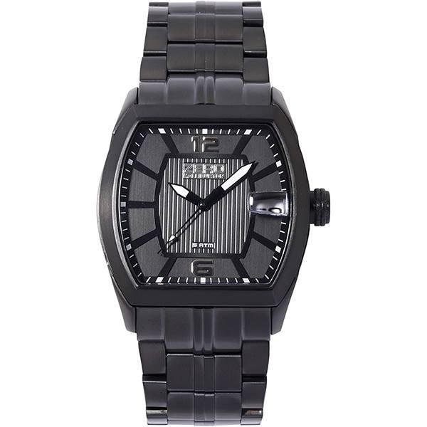 腕時計 メンズ ウォッチ ゼロハリバートン ZW006B-02 トノー型 サファイアガラス ステンレス 無垢ベルト 送料無料 日本製ムーブ クォーツ 5気圧防水 3針Date カレンダーの通販は腕時計メンズ