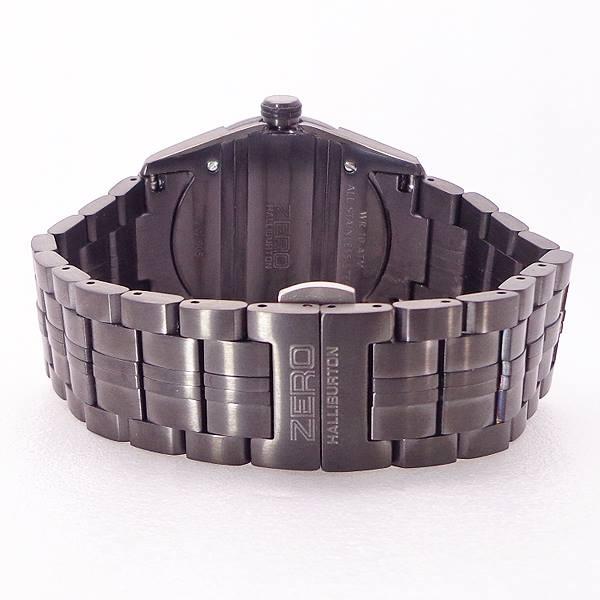 腕時計 メンズ ウォッチ ゼロハリバートン ZW006B-02 トノー型 サファイアガラス ステンレス 無垢ベルト 送料無料 日本製ムーブ クォーツ 5気圧防水 3針Date カレンダーの通販は