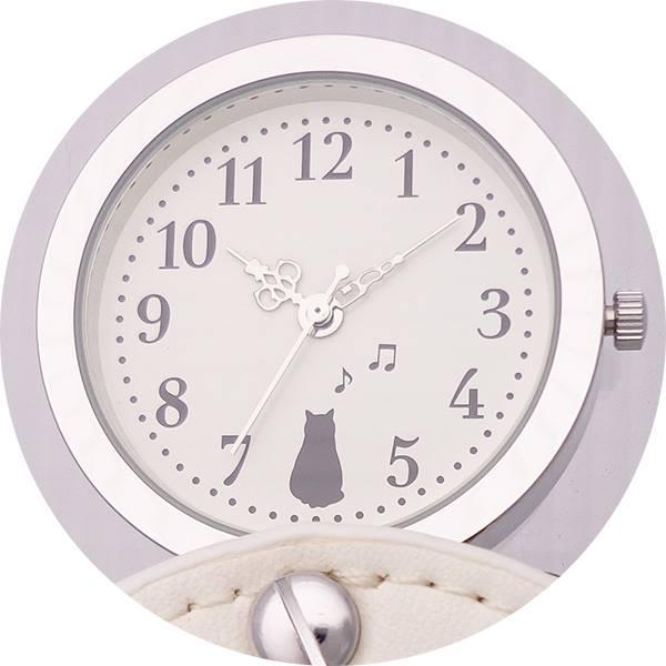 携帯 時計 おんぷネコ ルーペ ウォッチ Lw056 懐中時計 キーホルダー ハングウォッチ バッグチャーム 時計 ストラップ レディス ねこの通販はau Pay マーケット たからばこ