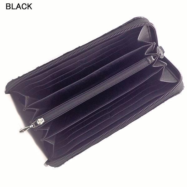 財布 メンズ 送料無料 パイソン ラウンドファスナー長財布 HL6754PS