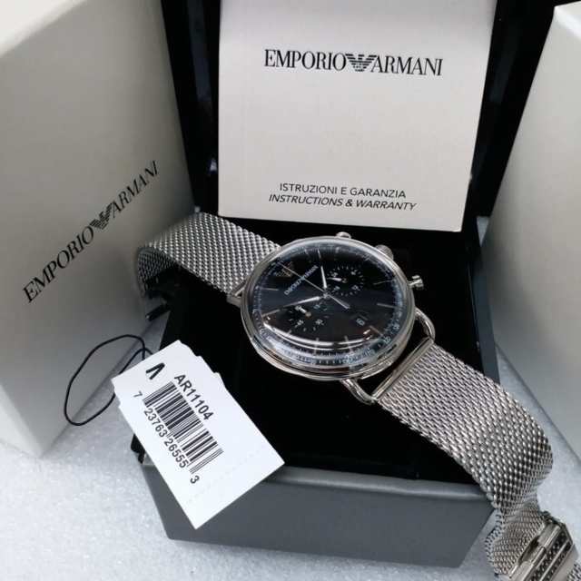 エンポリオアルマーニ EMPORIO ARMANI 腕時計 AR11104 メンズ クロノ ...