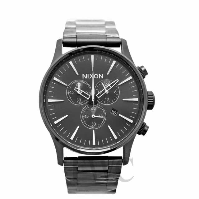 NIXON ニクソン 腕時計 メンズ The Sentry CHRONO ALL GUNMETAL A386-632 A386632の通販はau  PAY マーケット - vista(ビスタ) | au PAY マーケット－通販サイト