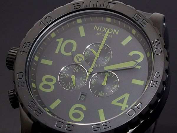 ニクソン NIXON 腕時計 51-30 CHRONO A083-1042 MATTE BLACK SURPLUS A0831042｜au PAY  マーケット