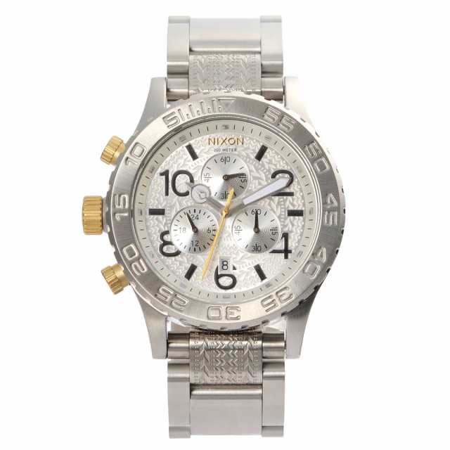 ニクソン NIXON 腕時計 42-20 CHRONO シルバー A037-2129 A0372129