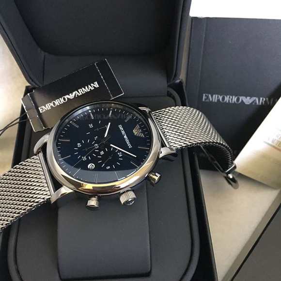 【超特価新品】【美品】エンポリオ アルマーニ 腕時計 AR1979 時計