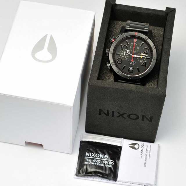 NIXON ニクソン48/20 クロノクオーツ - 時計