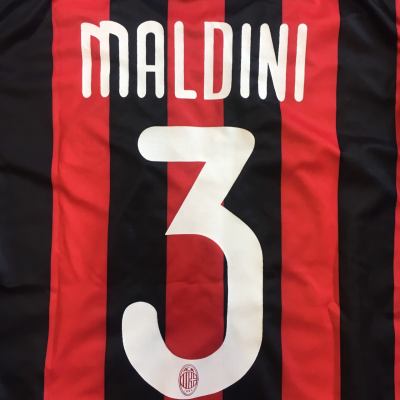 子供用 K002 19 ACミラン MALDINI*3 マルディーニ 赤黒 ゲーム