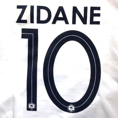 大人用 A059 18 フランス Zidane 10 ジダン 白 ゲームシャツ パンツ付 サッカー チームオーダー ユニフォーム 上下セットの通販はau Pay マーケット 激安サッカーロロショップ