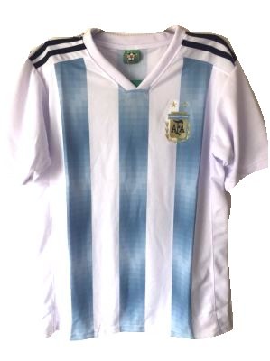 大人用 A032 18 アルゼンチン 水色 ゲームシャツ パンツ付 サッカー チームオーダー ユニフォーム 上下セットの通販はau Wowma 激安サッカーロロショップ