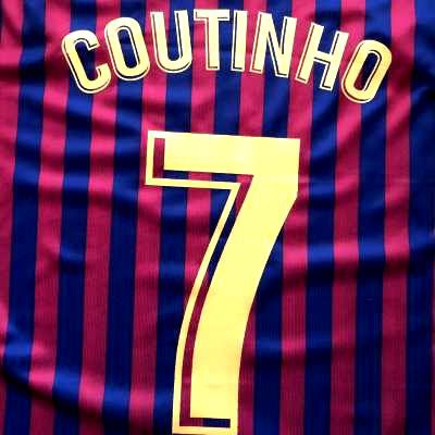 子供用 K003 19 バルセロナ Coutinho 7 コウチーニョ 青赤 ゲームシャツ パンツ付 サッカー キッズ ジュニア ユニフォーム 上下セットの通販はau Pay マーケット 激安サッカーロロショップ