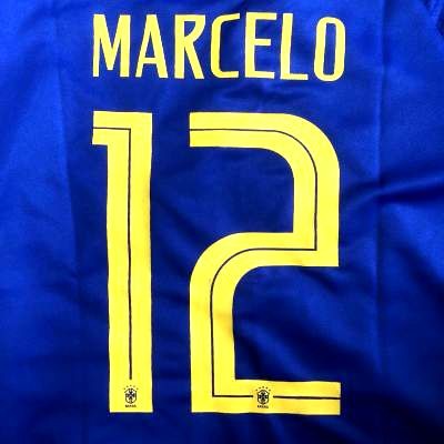 子供用 K049 18 ブラジル Marcelo 12 マルセロ 青 ゲームシャツ パンツ付 サッカー キッズ ジュニア ユニフォーム 上下セットの通販はau Pay マーケット 激安サッカーロロショップ