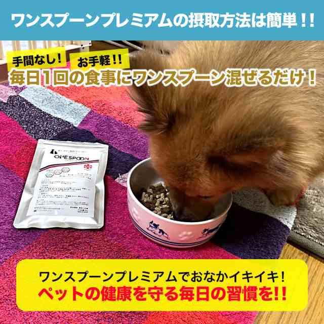 ワンスプーンプレミアム ONE SPOON PREMIUM 30g お試し用ワンコインセット ゆうパケット 送料無料 犬・猫用サプリ 国産発酵エキス  納豆菌の通販はau PAY マーケット - ジオマート au PAY マーケット店