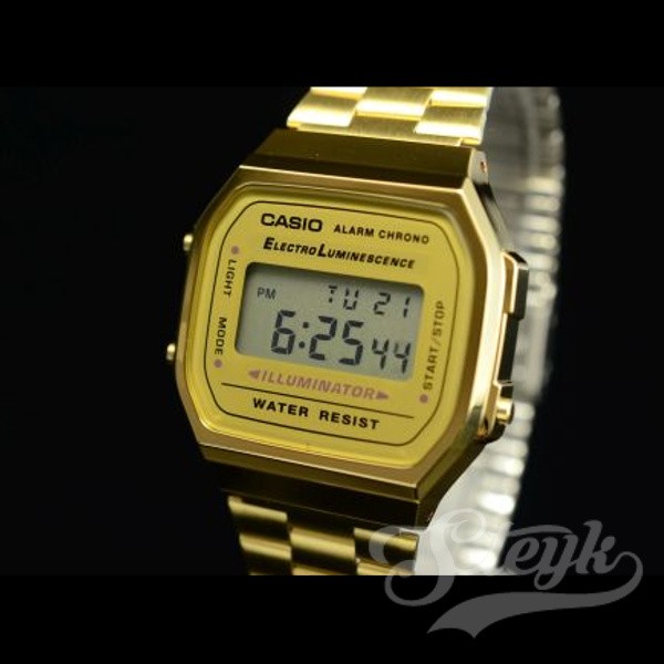 CASIO A159WGE ゴールド デジタル腕時計「最終値下げ」