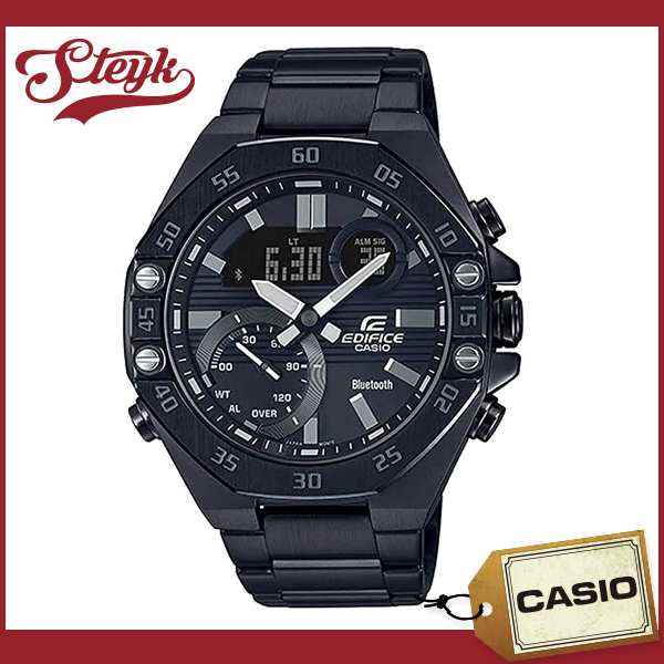 CASIO ECB-10DC-1A カシオ 腕時計 アナデジ EDIFICE モバイルリンク機能 メンズ ブラック カジュアルの通販は腕時計メンズ