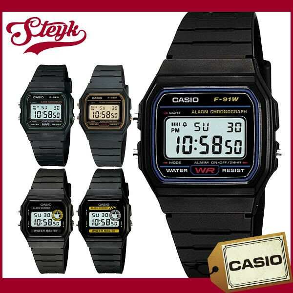 CASIO カシオ 腕時計 チープカシオ デジタル F-91W メンズ 【メール便対応可】の通販はau PAY マーケット STEYK au  PAY マーケット－通販サイト