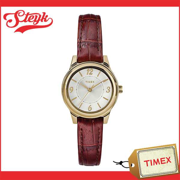 TIMEX TW2R85800 タイメックス 腕時計 アナログ CLASSIC クラシック レディース レッド アイボリー カジュアル