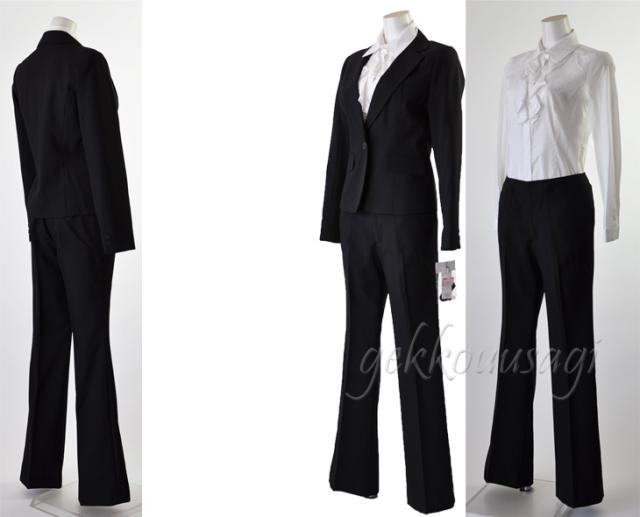 5点セットスーツ お買い得 7号トール 着回し 美脚スーツ ジャケット