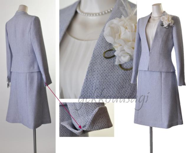 ポイント10倍 送料無料 7号 9号 11号 13号 White Joola ホワイトジョーラ カスリツイード3点スーツ サマースーツ 春スーツ セレモの通販はau Pay マーケット 月光うさぎショップ