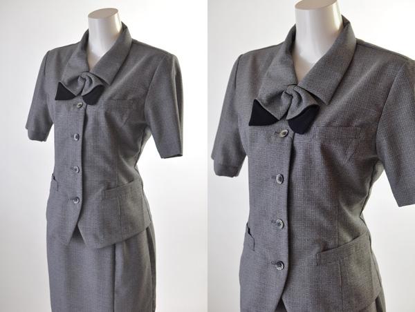 事務服 制服 ベストスーツ 上下セット セットアップ 家庭で洗える 日本